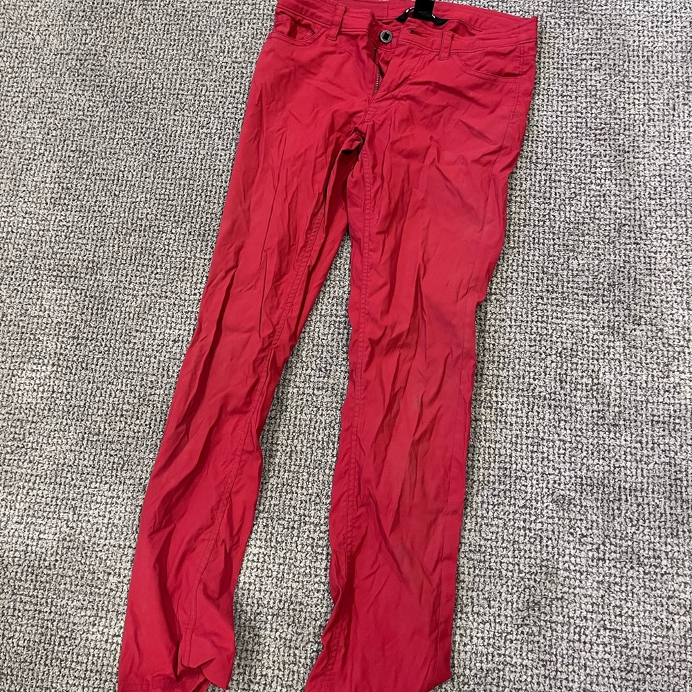 Black Diamond Climbing Red Pants